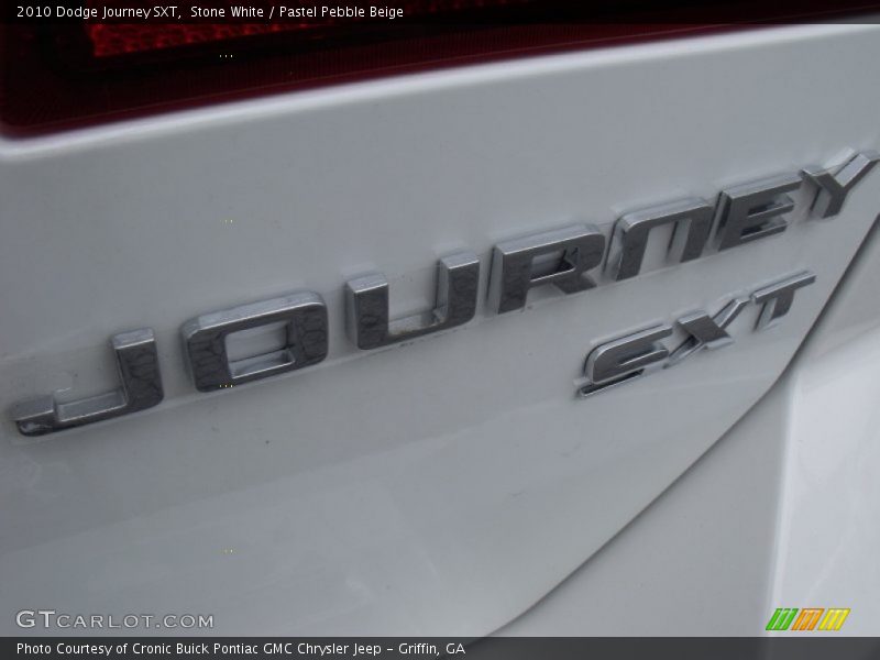 Stone White / Pastel Pebble Beige 2010 Dodge Journey SXT