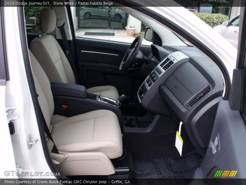 Stone White / Pastel Pebble Beige 2010 Dodge Journey SXT