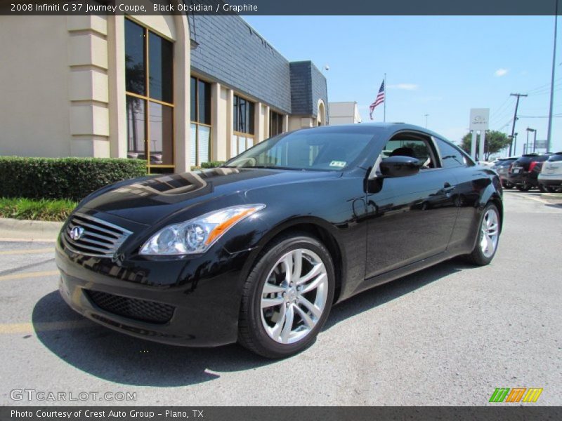 Black Obsidian / Graphite 2008 Infiniti G 37 Journey Coupe