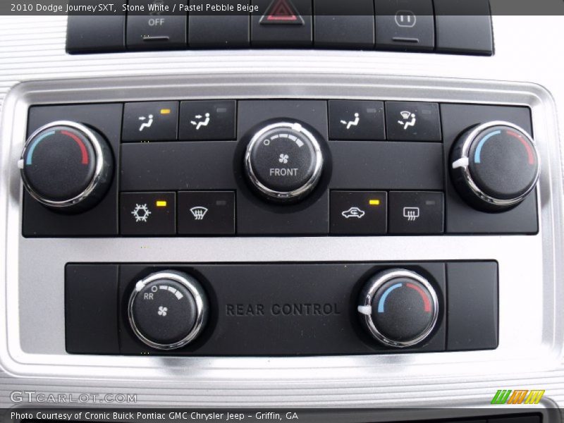 Stone White / Pastel Pebble Beige 2010 Dodge Journey SXT