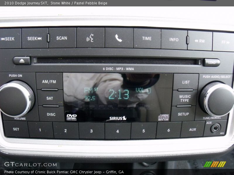 Stone White / Pastel Pebble Beige 2010 Dodge Journey SXT