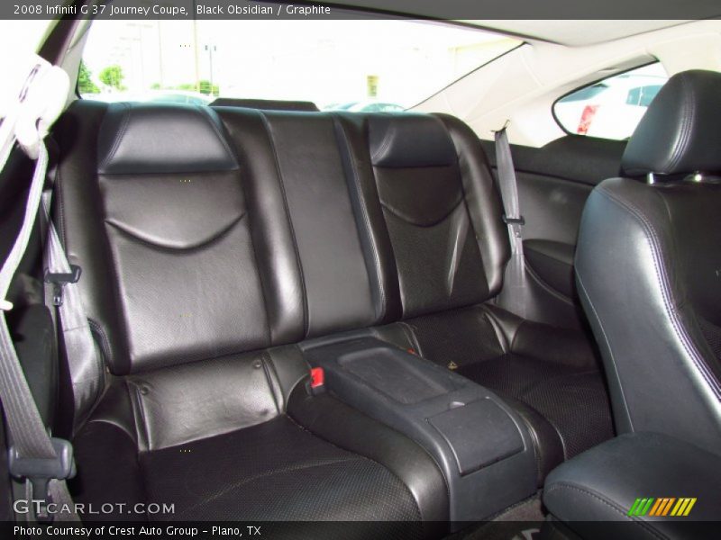 Black Obsidian / Graphite 2008 Infiniti G 37 Journey Coupe