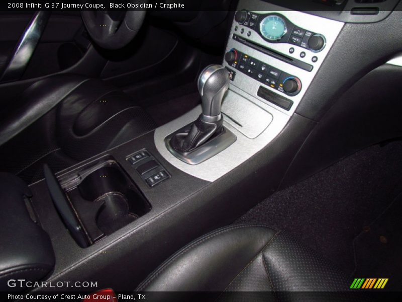 Black Obsidian / Graphite 2008 Infiniti G 37 Journey Coupe