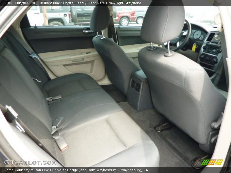 Brilliant Black Crystal Pearl / Dark Slate Gray/Light Graystone 2006 Chrysler 300