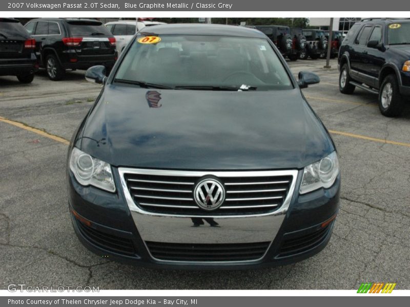 Blue Graphite Metallic / Classic Grey 2007 Volkswagen Passat 2.0T Sedan
