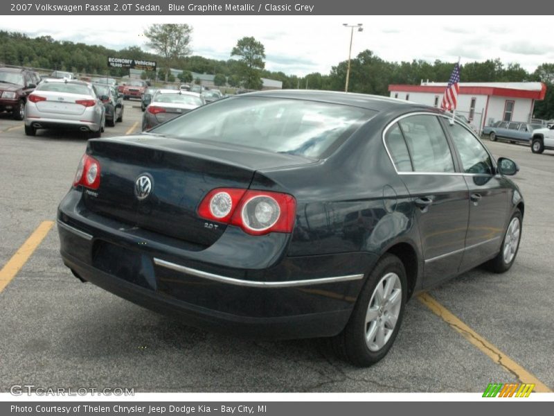 Blue Graphite Metallic / Classic Grey 2007 Volkswagen Passat 2.0T Sedan