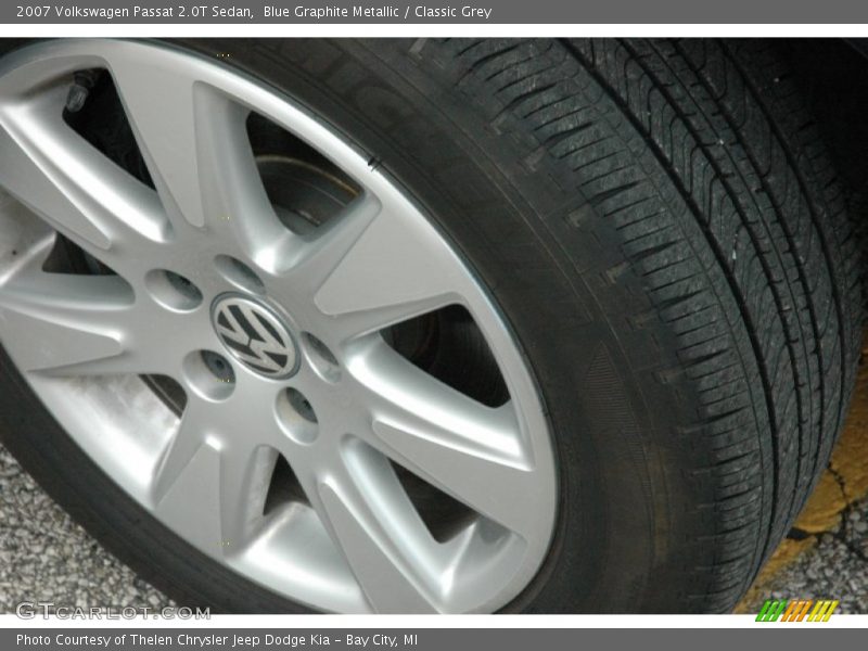 Blue Graphite Metallic / Classic Grey 2007 Volkswagen Passat 2.0T Sedan