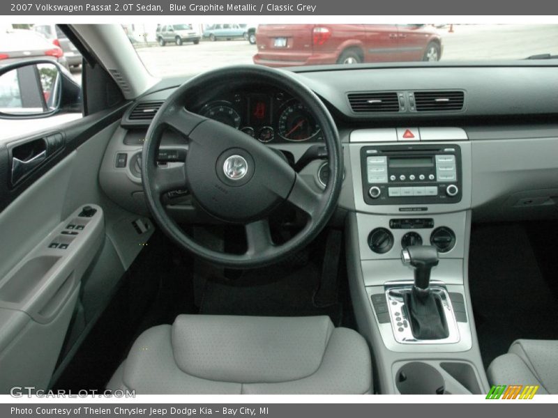 Blue Graphite Metallic / Classic Grey 2007 Volkswagen Passat 2.0T Sedan