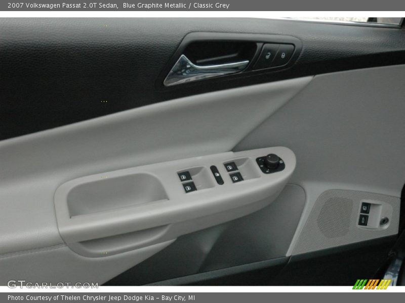 Blue Graphite Metallic / Classic Grey 2007 Volkswagen Passat 2.0T Sedan