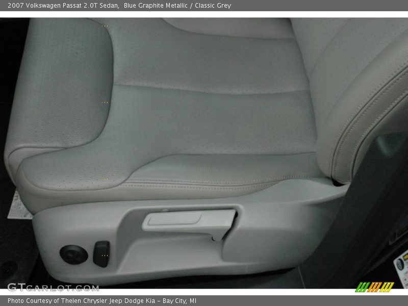Blue Graphite Metallic / Classic Grey 2007 Volkswagen Passat 2.0T Sedan