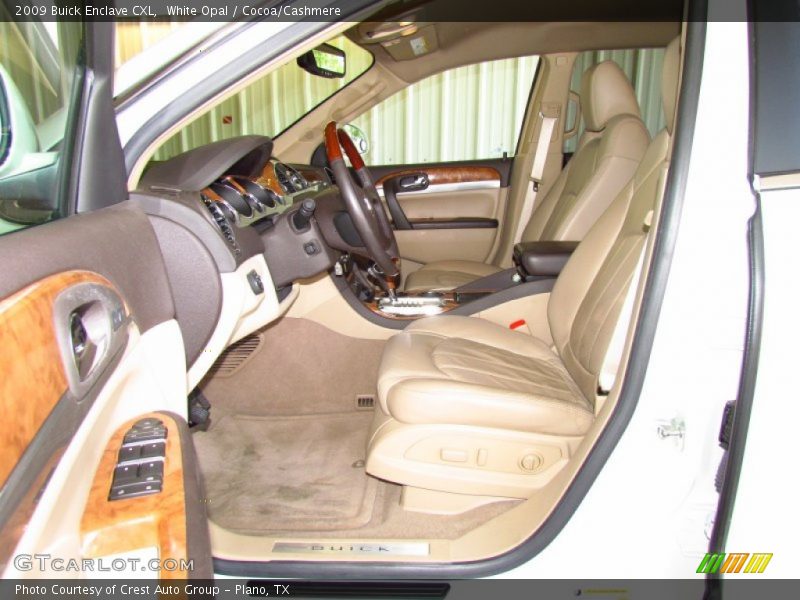 White Opal / Cocoa/Cashmere 2009 Buick Enclave CXL