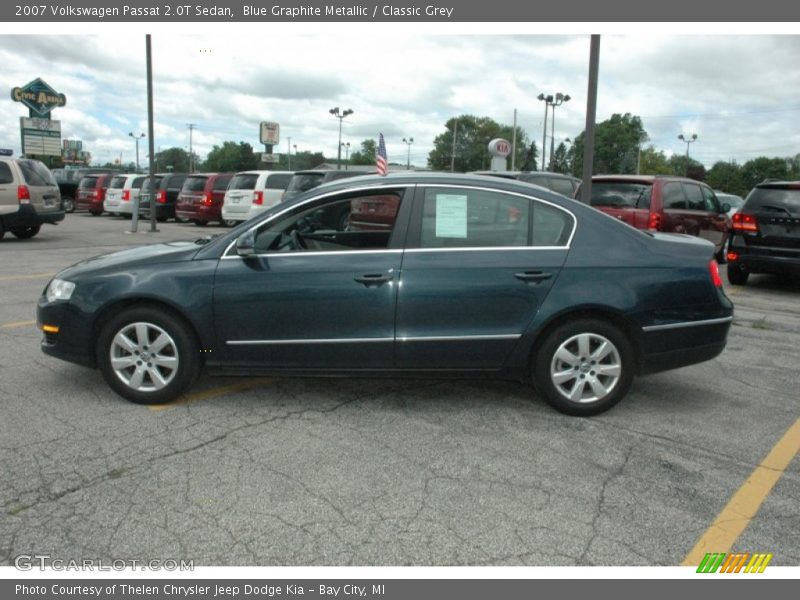 Blue Graphite Metallic / Classic Grey 2007 Volkswagen Passat 2.0T Sedan