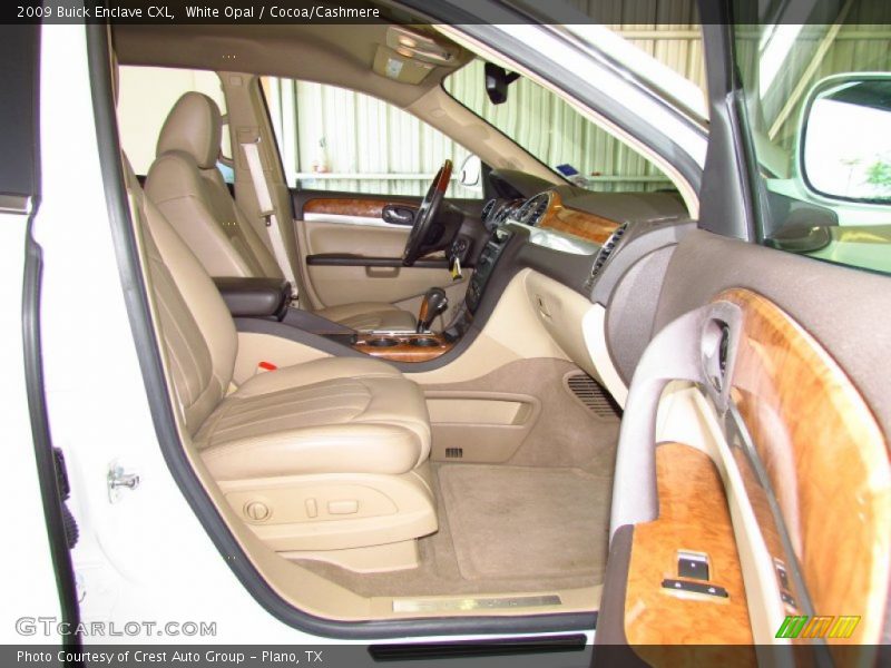 White Opal / Cocoa/Cashmere 2009 Buick Enclave CXL