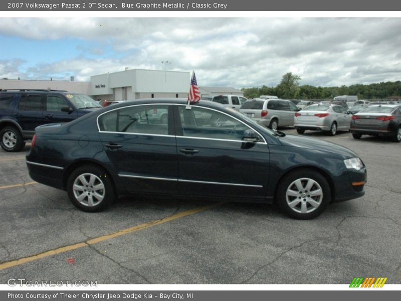 Blue Graphite Metallic / Classic Grey 2007 Volkswagen Passat 2.0T Sedan
