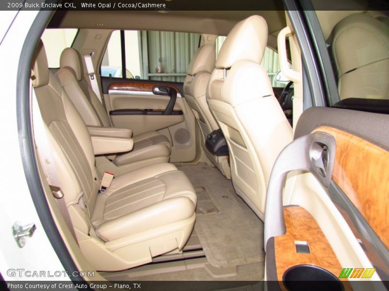 White Opal / Cocoa/Cashmere 2009 Buick Enclave CXL