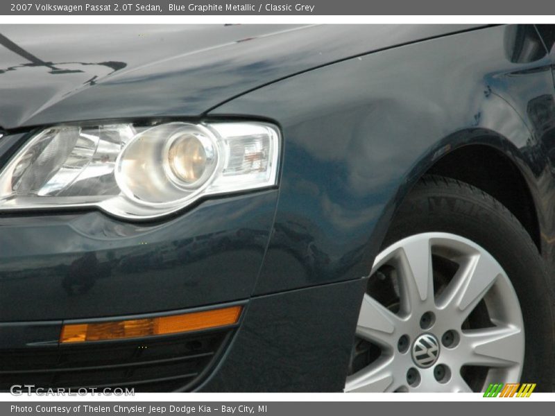 Blue Graphite Metallic / Classic Grey 2007 Volkswagen Passat 2.0T Sedan