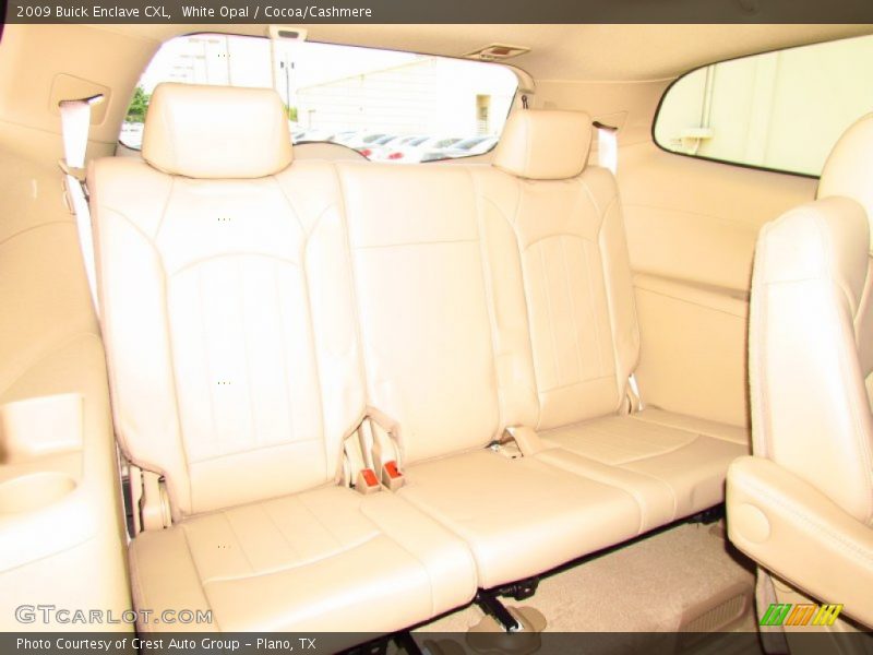 White Opal / Cocoa/Cashmere 2009 Buick Enclave CXL