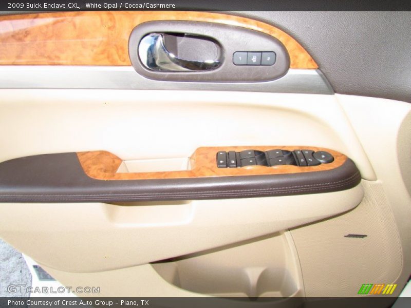 White Opal / Cocoa/Cashmere 2009 Buick Enclave CXL