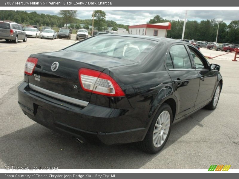 Black Ebony / Dark Charcoal 2007 Mercury Milan V6 Premier