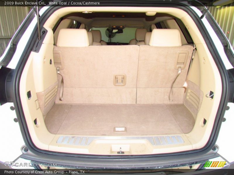 White Opal / Cocoa/Cashmere 2009 Buick Enclave CXL