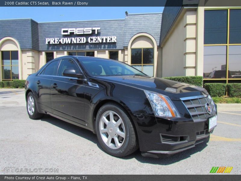Black Raven / Ebony 2008 Cadillac CTS Sedan