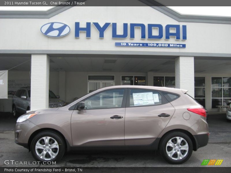  2011 Tucson GL Chai Bronze