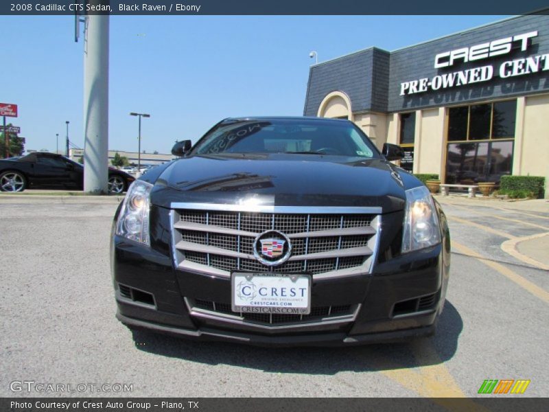 Black Raven / Ebony 2008 Cadillac CTS Sedan