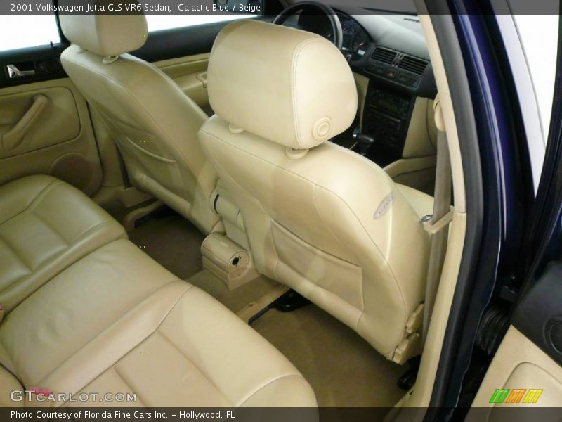 Galactic Blue / Beige 2001 Volkswagen Jetta GLS VR6 Sedan