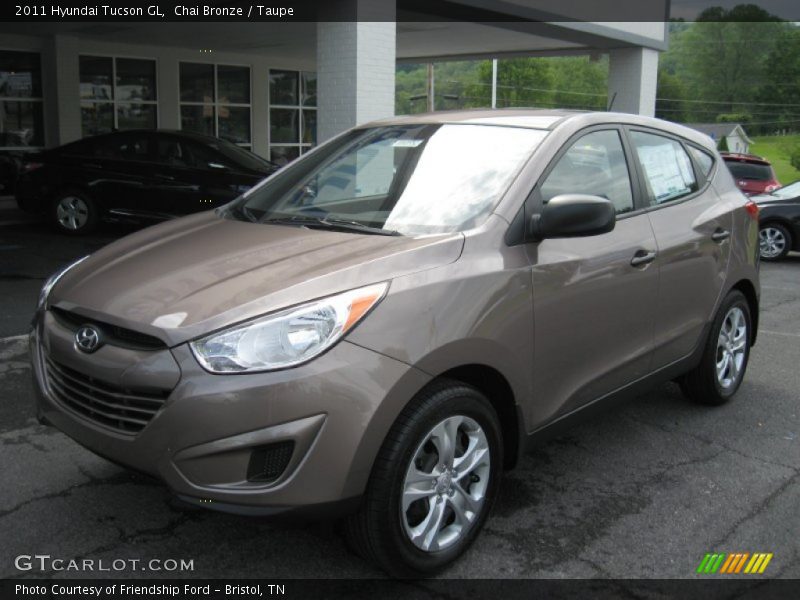 Chai Bronze / Taupe 2011 Hyundai Tucson GL