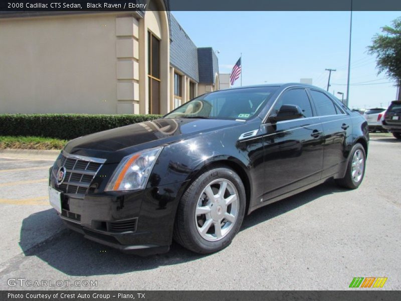 Black Raven / Ebony 2008 Cadillac CTS Sedan