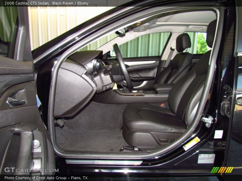 Black Raven / Ebony 2008 Cadillac CTS Sedan