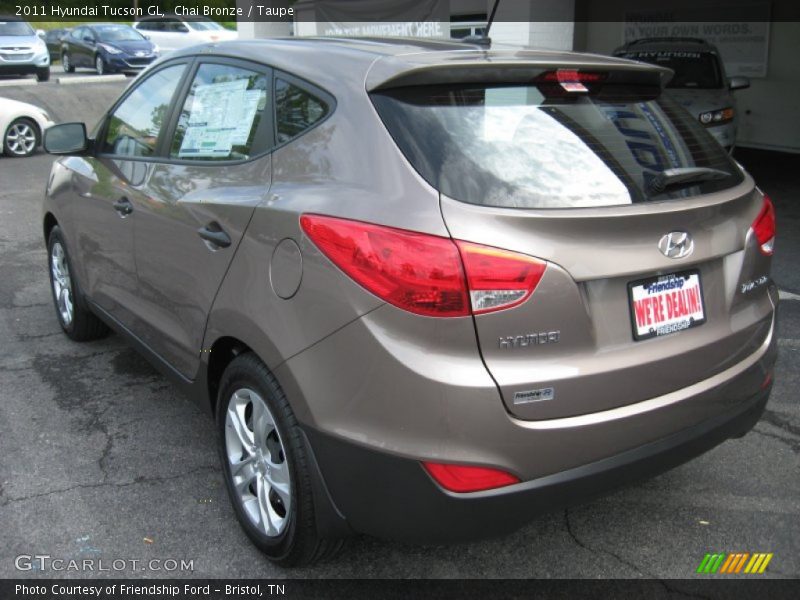 Chai Bronze / Taupe 2011 Hyundai Tucson GL