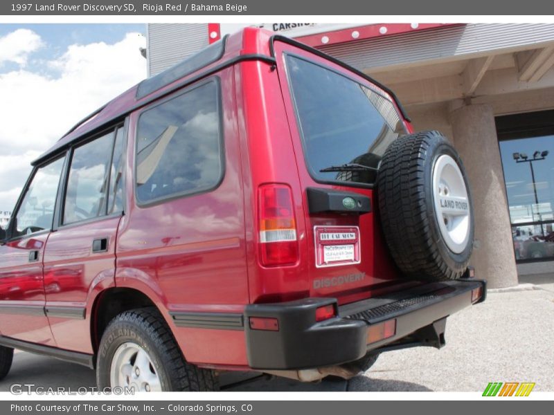 Rioja Red / Bahama Beige 1997 Land Rover Discovery SD