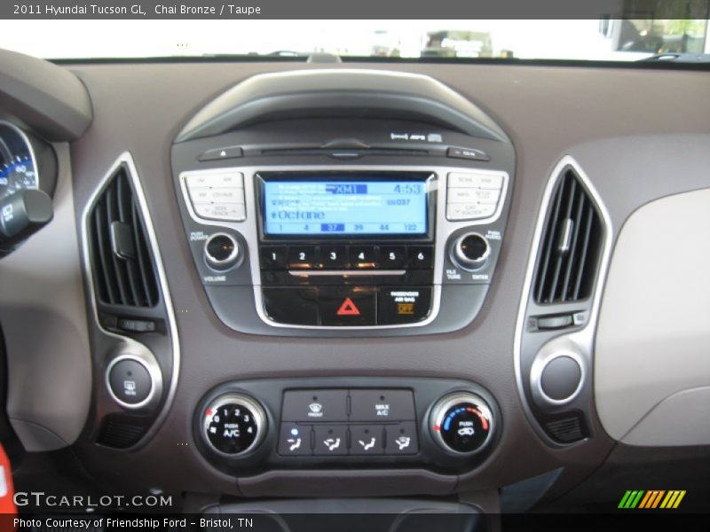 Chai Bronze / Taupe 2011 Hyundai Tucson GL