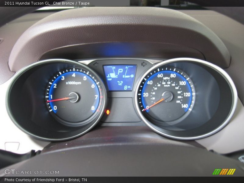  2011 Tucson GL GL Gauges