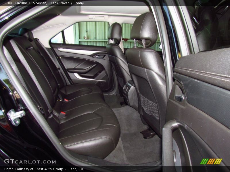 Black Raven / Ebony 2008 Cadillac CTS Sedan