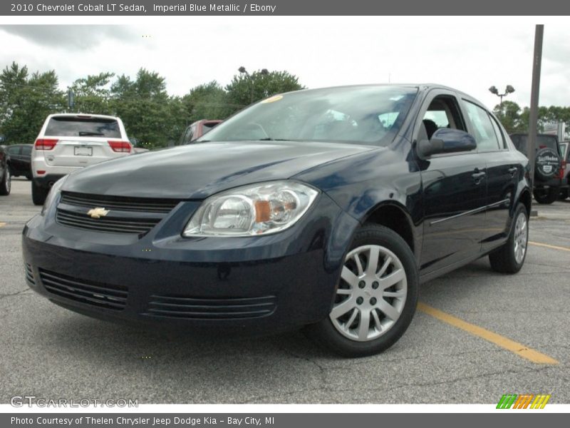 Imperial Blue Metallic / Ebony 2010 Chevrolet Cobalt LT Sedan