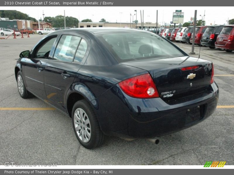 Imperial Blue Metallic / Ebony 2010 Chevrolet Cobalt LT Sedan