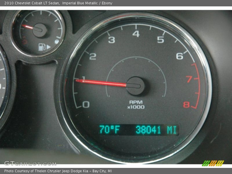 Imperial Blue Metallic / Ebony 2010 Chevrolet Cobalt LT Sedan