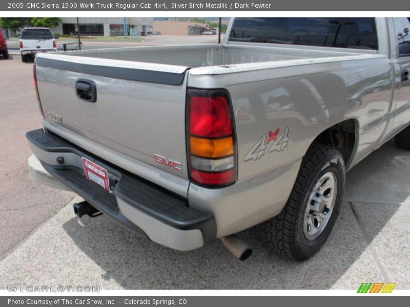 Silver Birch Metallic / Dark Pewter 2005 GMC Sierra 1500 Work Truck Regular Cab 4x4