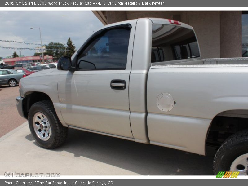 Silver Birch Metallic / Dark Pewter 2005 GMC Sierra 1500 Work Truck Regular Cab 4x4