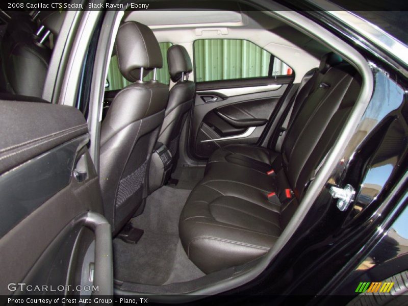 Black Raven / Ebony 2008 Cadillac CTS Sedan