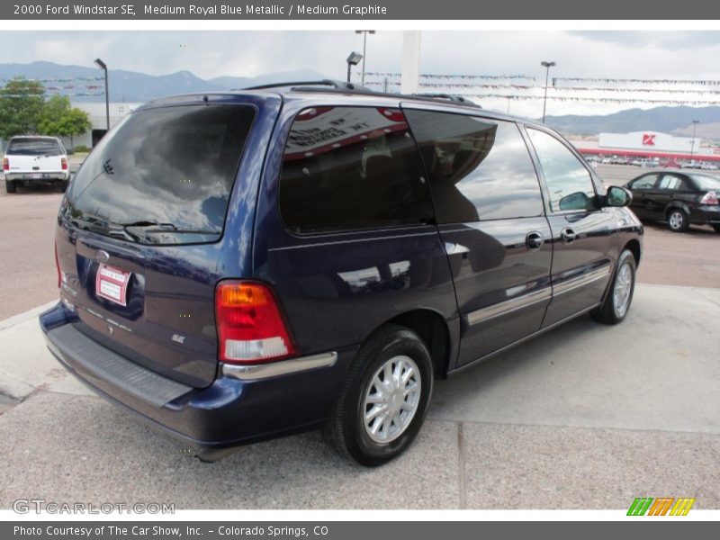 Medium Royal Blue Metallic / Medium Graphite 2000 Ford Windstar SE