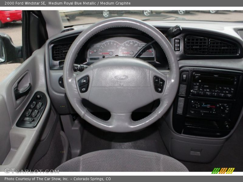Medium Royal Blue Metallic / Medium Graphite 2000 Ford Windstar SE