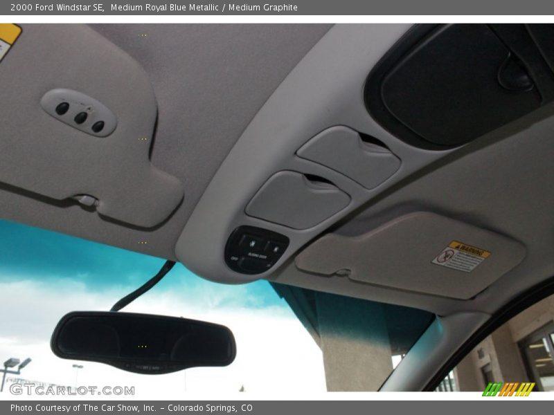 Medium Royal Blue Metallic / Medium Graphite 2000 Ford Windstar SE