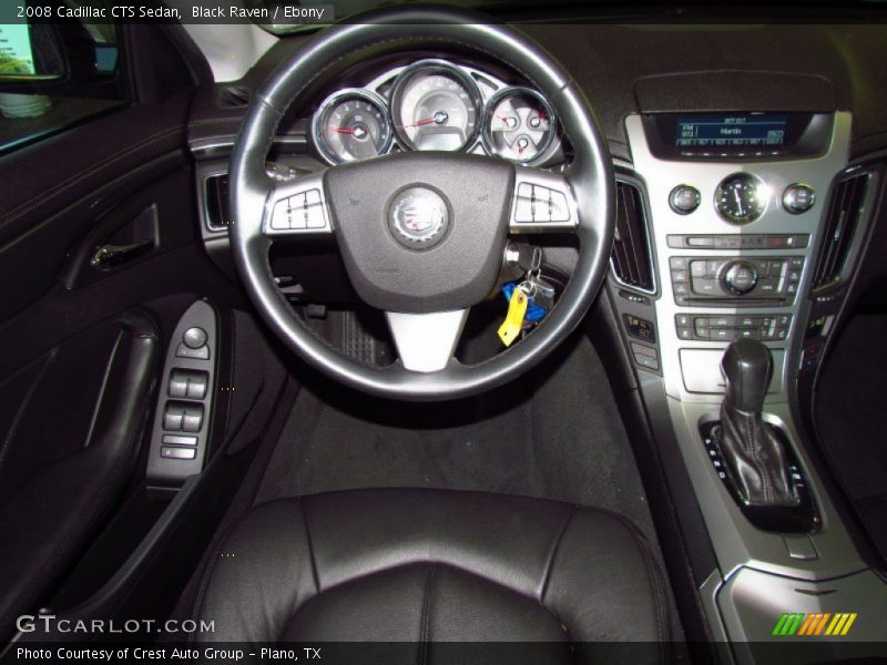Black Raven / Ebony 2008 Cadillac CTS Sedan
