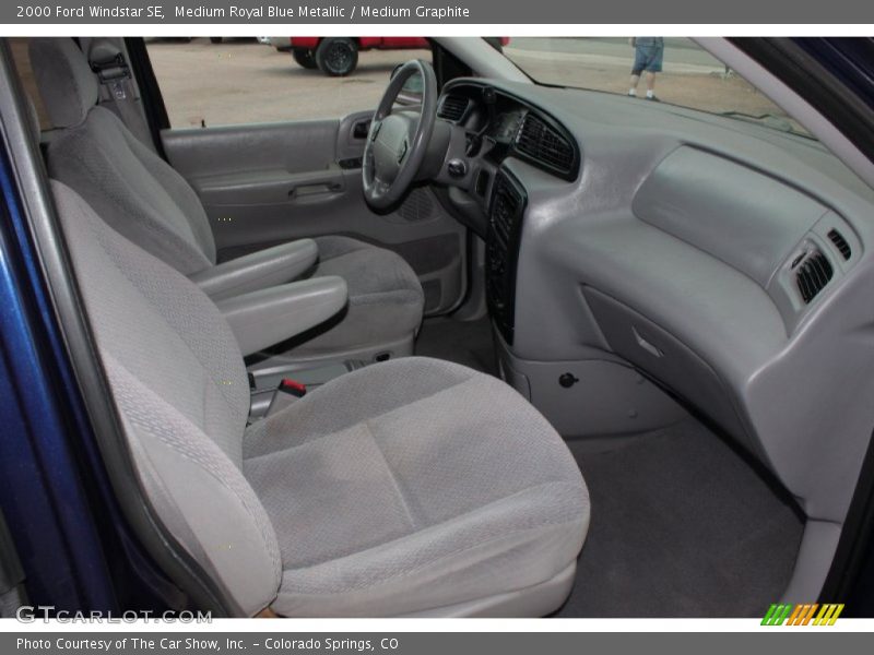 Medium Royal Blue Metallic / Medium Graphite 2000 Ford Windstar SE