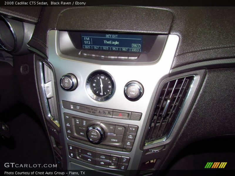 Black Raven / Ebony 2008 Cadillac CTS Sedan