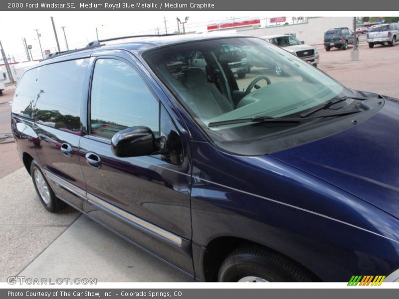 Medium Royal Blue Metallic / Medium Graphite 2000 Ford Windstar SE