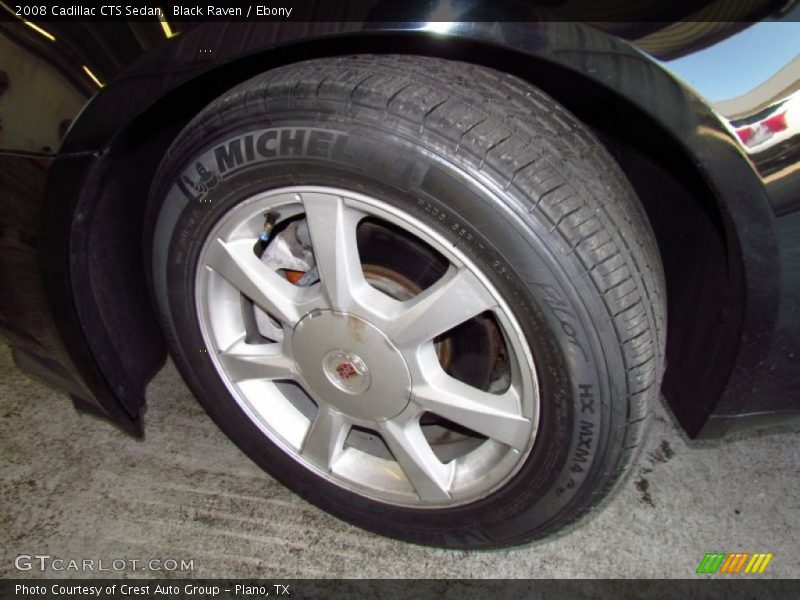 Black Raven / Ebony 2008 Cadillac CTS Sedan